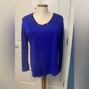 Women's Royal Blue Long Sleeve Top